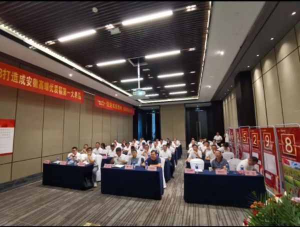 “種糧食一體化”安徽戰(zhàn)略合作伙伴賦能暨珠兩優(yōu)5298訂單啟動會